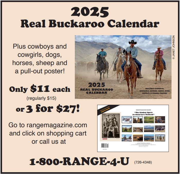 2025 real buckaroo calendar